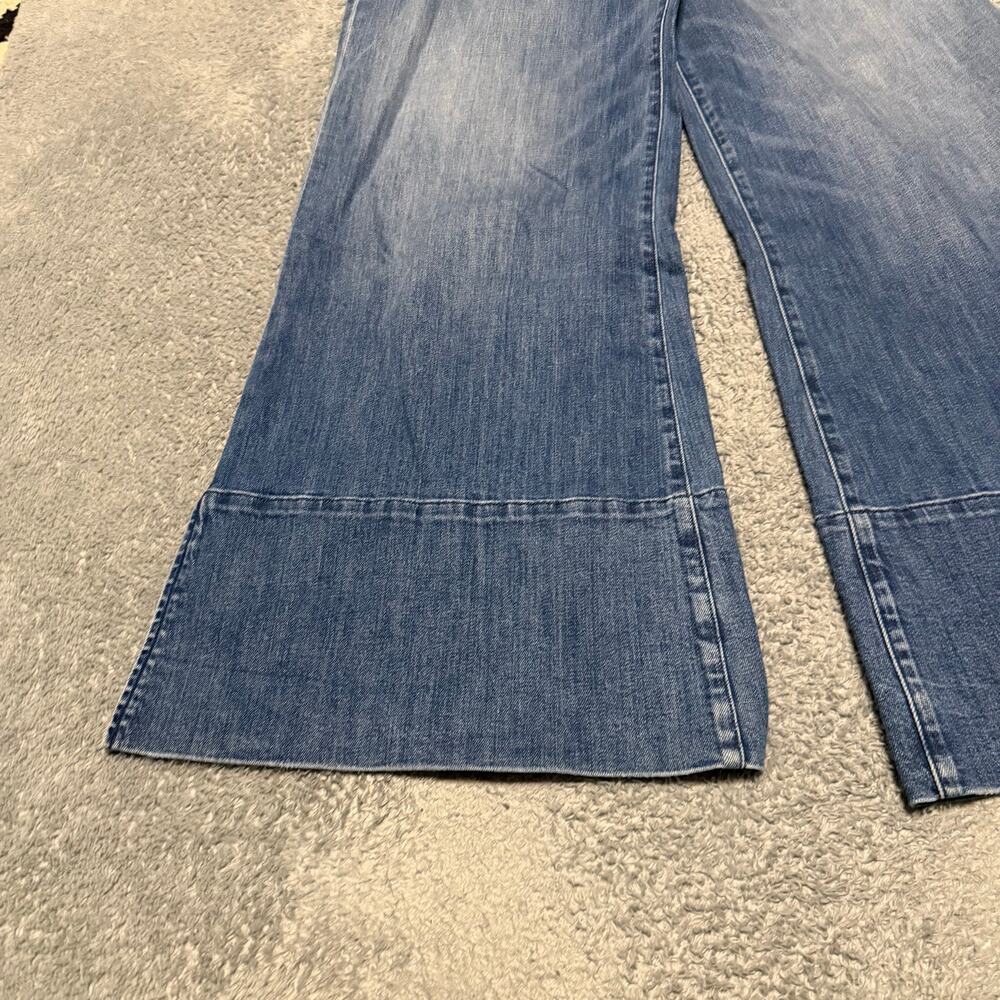 KUT from the Kloth Goldie Super Flare Jeans Womens 12 (36x29.5) High Rise - Picture 3 of 12